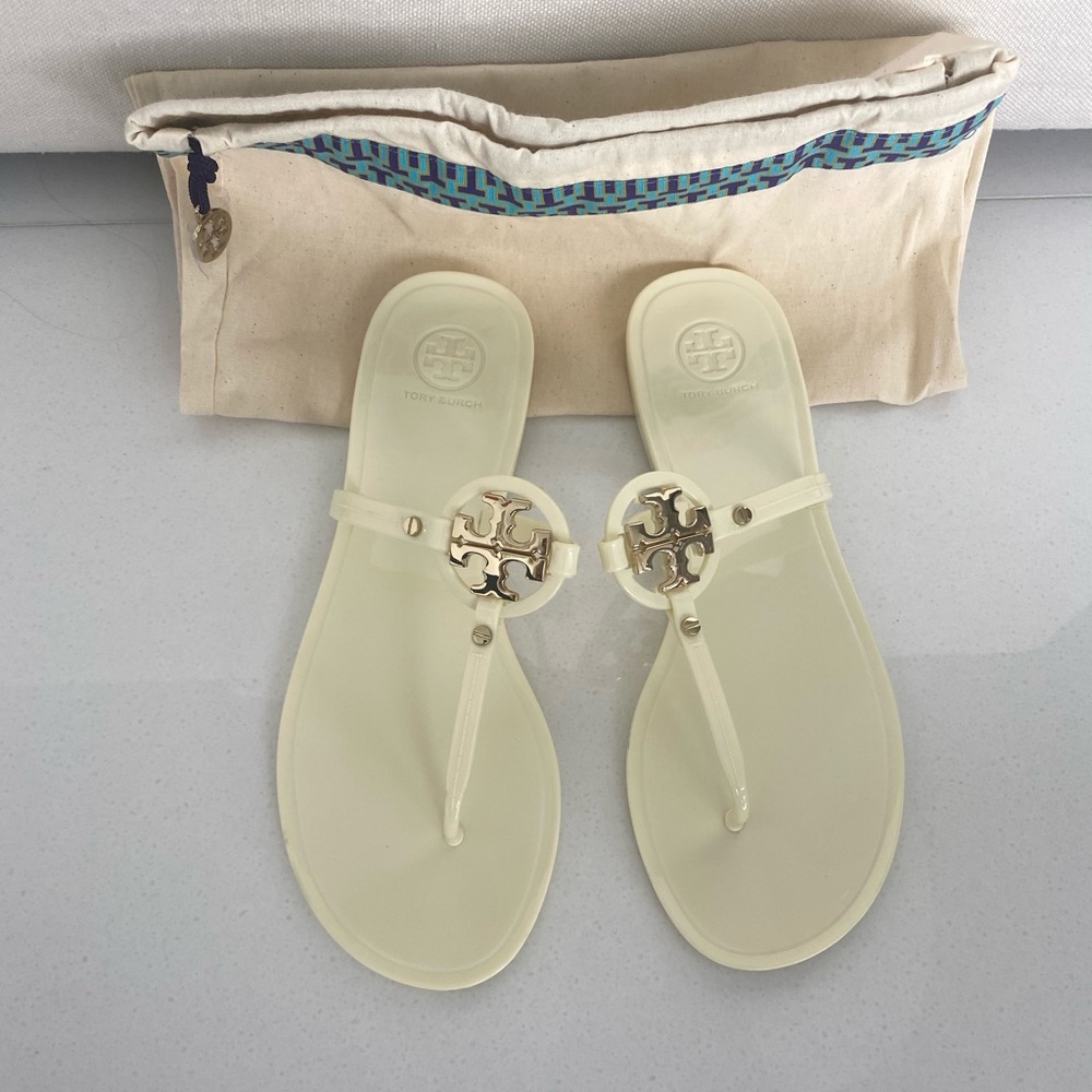 Tory Burch Mini Miller Jelly Thong Sandal Size 9